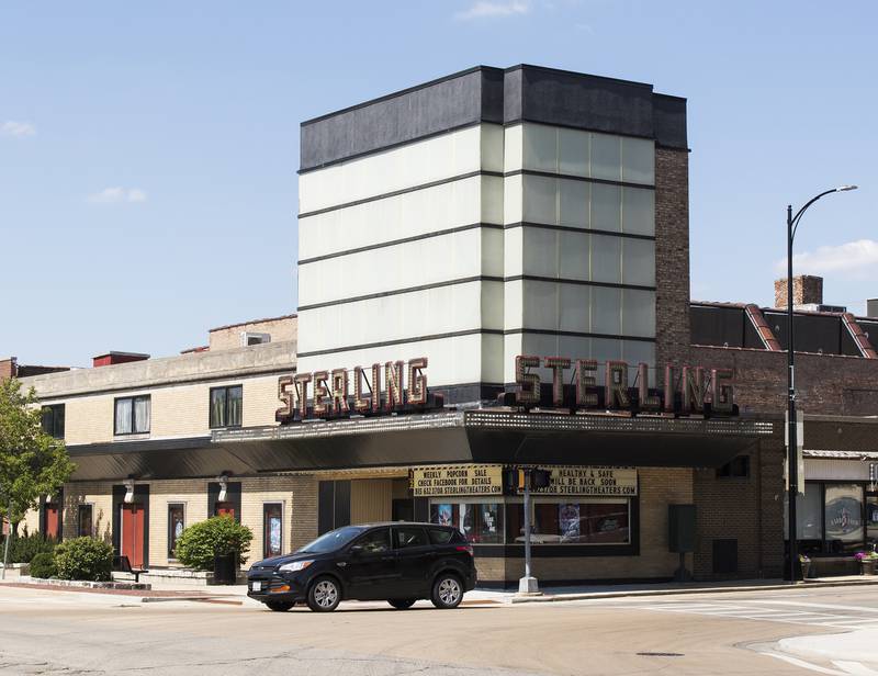 The Sterling Theater in downtown Sterling