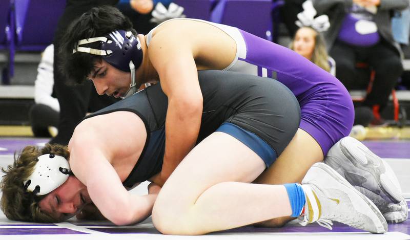 Rochelle's Roman Villalobos is a returning IHSA state qualifier.