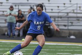 Lincoln-Way East cruises past Lincoln-Way West and into the sectional finals
