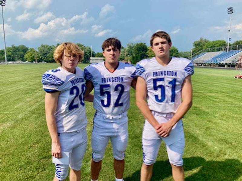 2025 Princeton High School football team Photo Day.