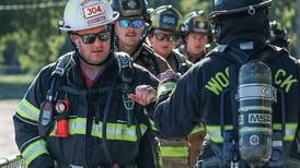 Photos: McHenry County marks Sept. 11 with firefighter stair climb, motorcycle ride
