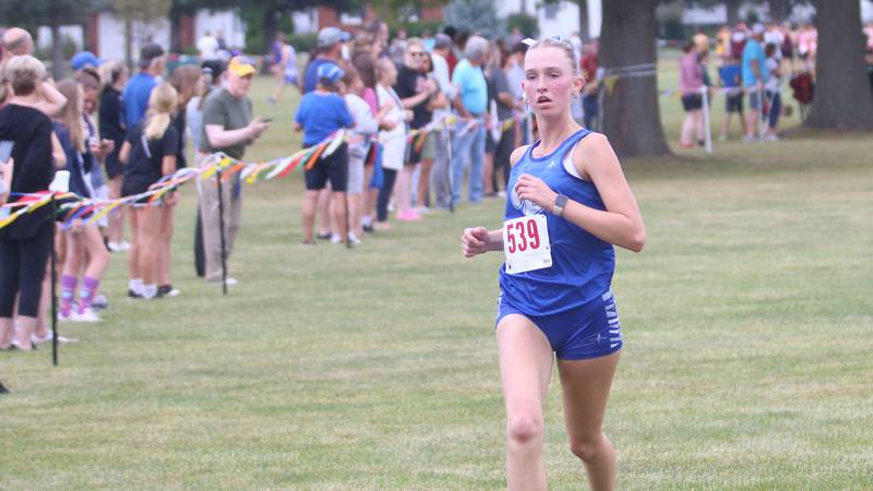 Princeton’s Payton Frueh runs off to state  
