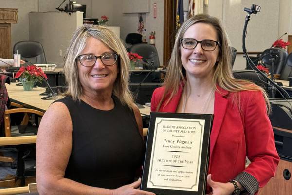 Kane Auditor Penny Wegman named Auditor of the Year