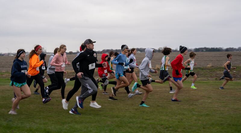 Dozens of local high school and middle school students turned out for the inaugural IVCC Eagles Run races on Saturday at Illinois Valley Community College. The event was hosted by the IVCC Cross Country program and included a middle school 2-mile race and a high school 5KM race.