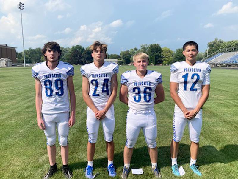 2025 Princeton High School football team Photo Day.