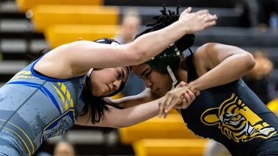 Photos: Joliet West Host Joliet Central Girls Wrestling