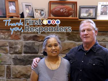 Married to each other and law enforcement: Cop couple has mutual aid through tough times