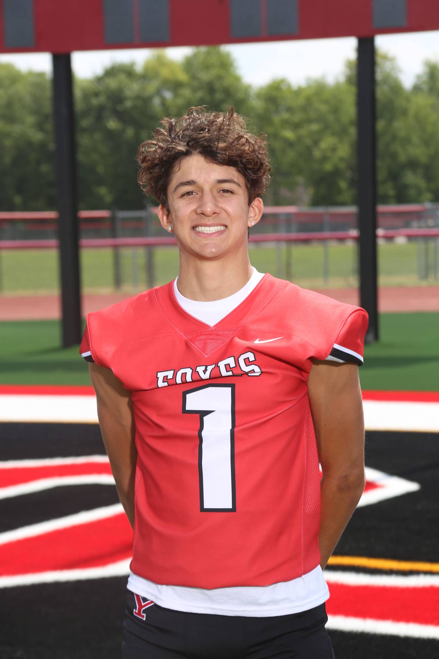 Yorkville senior Dom Coronado