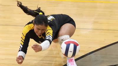 Photos: Putnam County volleyball stumbles against Orion in the Class 1A Regional final