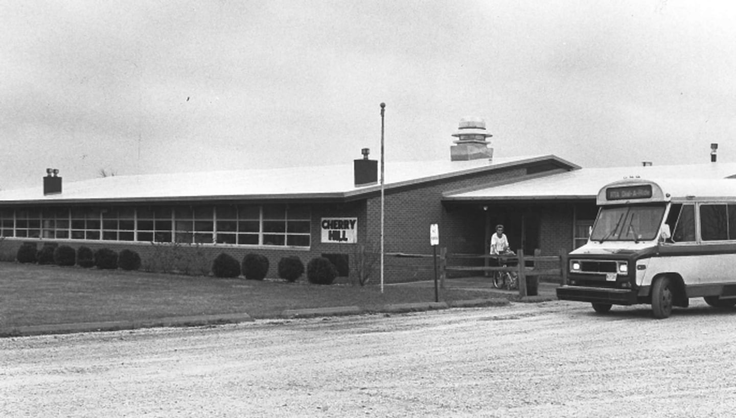 The Cherry Hill School building is seen in 1983 when the agency now known as  UCP-Center for Disability Services in Joliet was renting the school for programming.