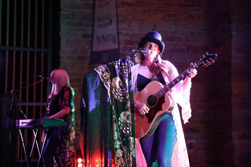 Fleetwood Gold performs a Fleetwood Mac tribute show during the 50th Bourbonnais Friendship Festival on Friday, June 27, 2025.