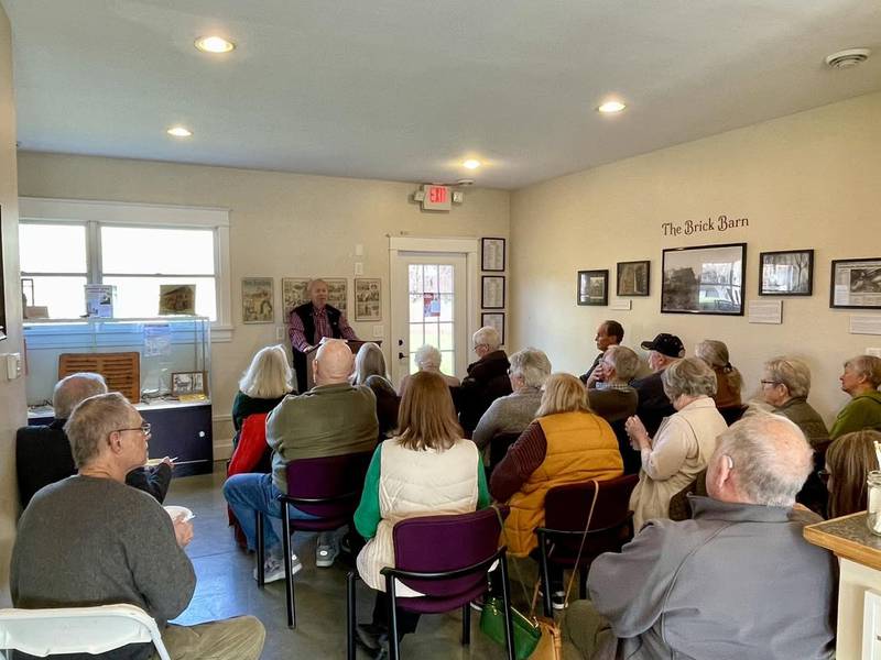 The Joseph F. Glidden Homestead and Historical Center’s next Soup-er Sunday in February 2025 will feature a presentation on corporate symbol Chessie the Railroad Kitten by railroad and train enthusiast Bill Cummings.