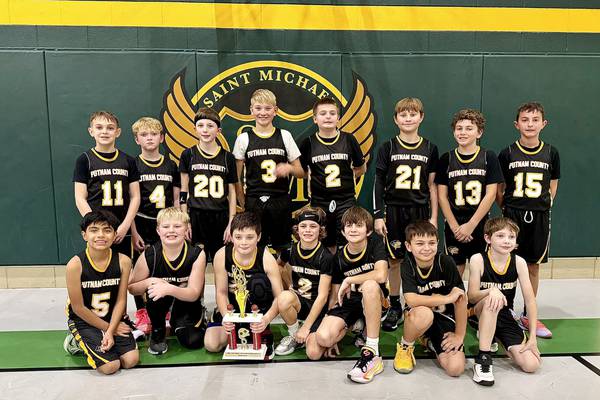 Putnam County fifth grade finish second at the Joe Kudrick Tournament