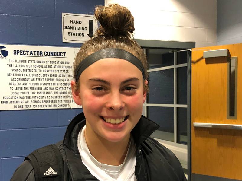 Johnsburg freshman Malania Huemann has had an impressive start to her high school career, tallying three hat tricks in her first three matches.