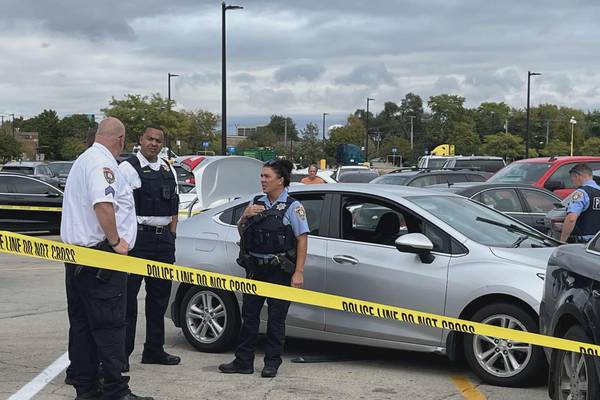 Driver detained after vehicle strikes woman at Joliet Walmart