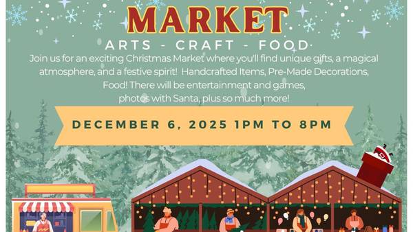 Village of Minooka hosts Christmas market Saturday