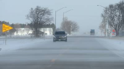 Thunderstorms will give way to snow possibly across northern Illinois as cold front moves in 