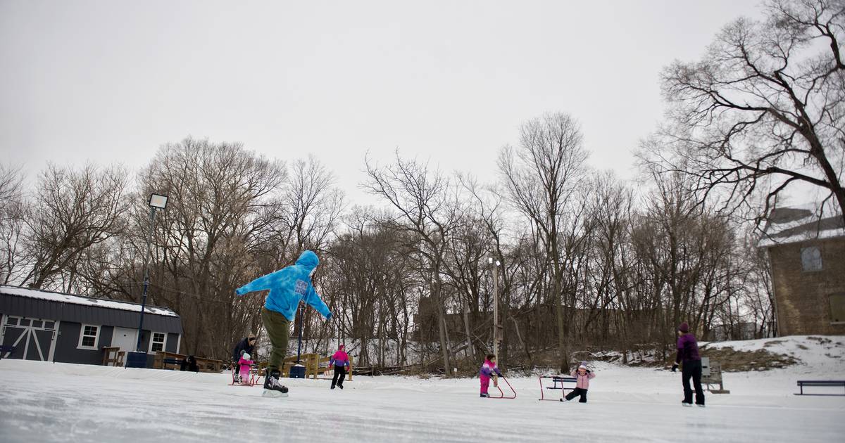 Take the family ice skating at one of these outdoor rinks in northern ...