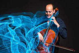World-class cellist Mike Block performs in Frank Lloyd Wright’s home on May 28.