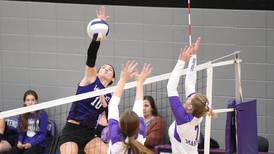 Photos: Wilmington at Manteno girls volleyball