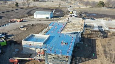 Photos: Construction progresses at IVCC's agricultural education center