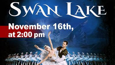 ‘Swan Lake’ ballet coming to Rialto Square Theatre Nov. 16