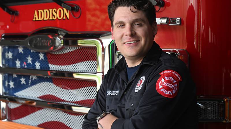 ‘Risk a lot to save a lot’: Addison firefighter to receive state’s highest honor for daring rescue