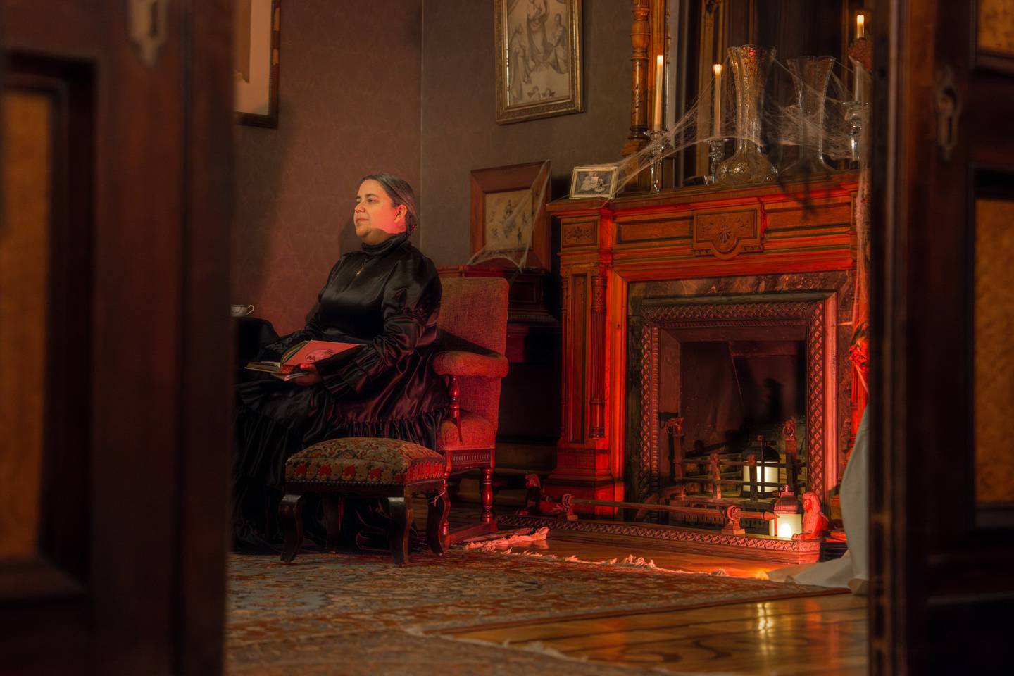 The Hegeler Carus Mansion will once again host the popular “The
Mansion is NOT Haunted” Tour on October 23, 24, & 25th, 6-9pm.