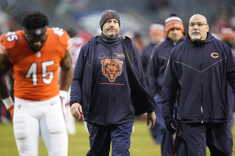 Chicago Bears head coach Matt Nagy