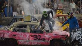 Photos: Ogle County Fair Demolition Derby a 'smashing' success