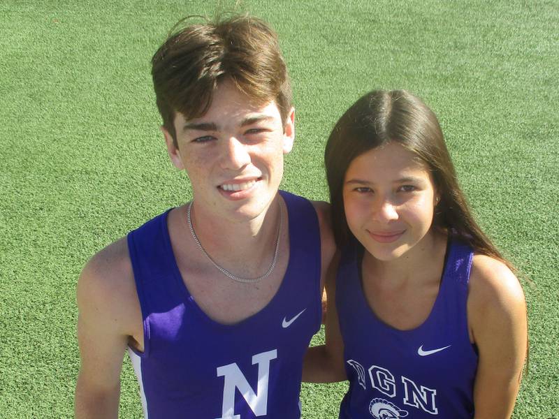 Downers Grove Norths' Ryan and Lily Eddington are top runners for boys and girls cross country teams with high aspirations at this weekend's state cross country meet.