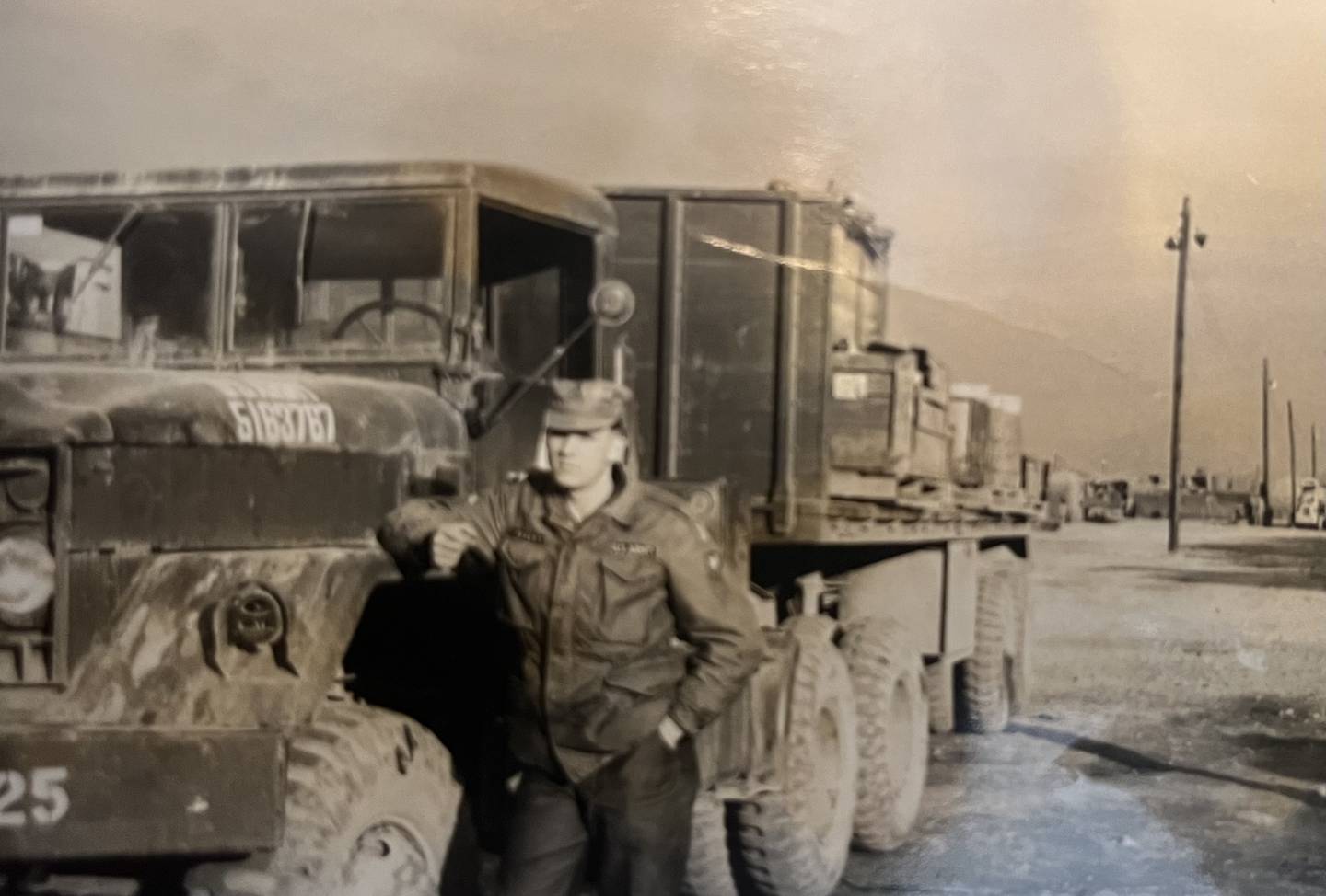 Dewayne Adams went to basic training at Fort Leonard Wood in Missouri before Fort Lee in Virginia for supply school. He was then put on a boat to Korea.