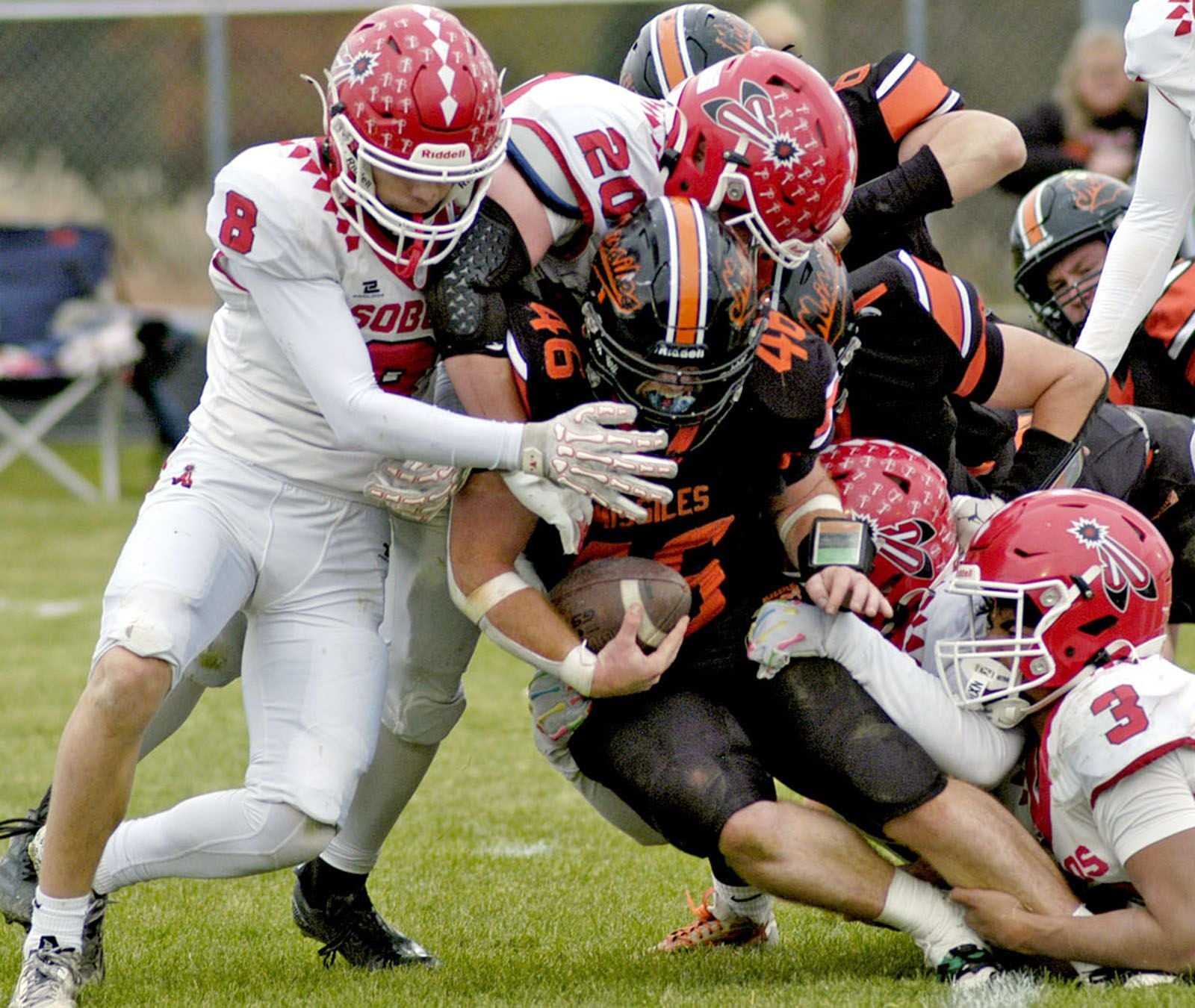 Unbeaten Milledgeville slips past South Beloit in 8-man football quarterfinal