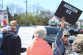 Rally in McHenry on Saturday protests against ICE detention centers 