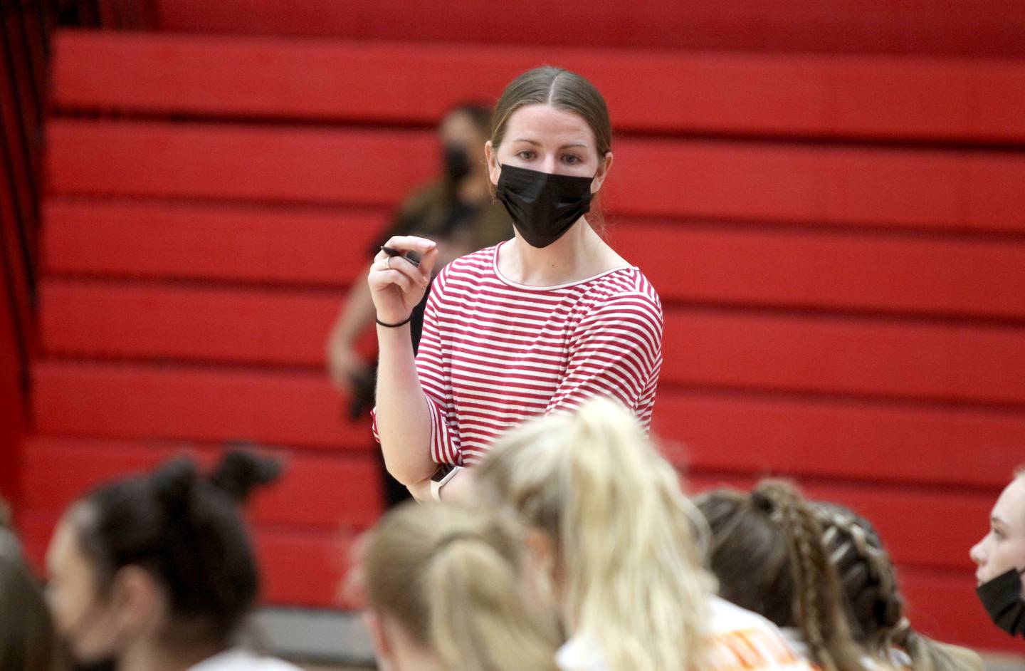 Batavia High School teacher McKenna Kelsay also serves as girls varsity volleyball head coach at the school.