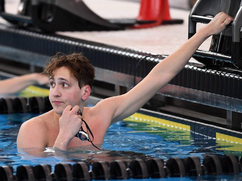 Oswego Co-op junior Owen Lippoldt brings home four medals at IHSA state swim meet