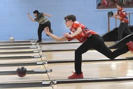 Photos: Oregon High School bowlers host Harvard