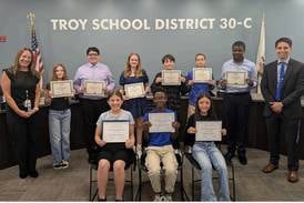 Troy District 30-C names its April Students of the Month