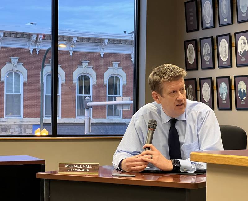 Sycamore City Manager Michael Hall on Oct. 14, 2024 said the city is seeking a special use permit to build a new fire station at the corner of Borden Avenue and South Prairie Road.