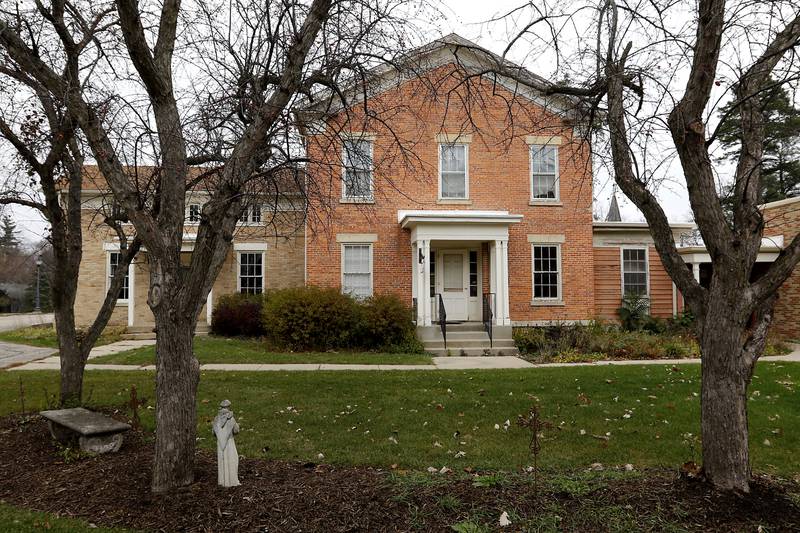The Tarpley House, on Friday, Nov. 15, 2024, is located on the property of St. Mary’s Episcopal Church at 210 McHenry Ave. The building is also known as the Crystal Lake Academy Building or the former Gates House.