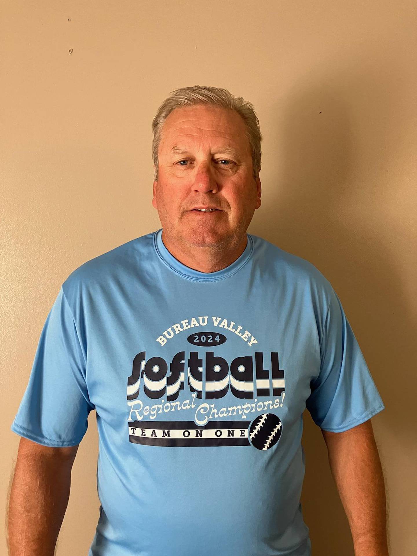 Bureau Valley softball coach David Shepard