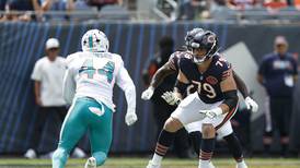 Bears training camp: Theo Benedet believes he’s put himself in contention for left tackle job