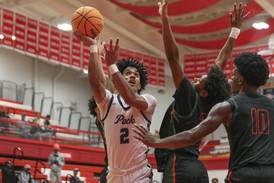 Photos: Oswego East vs. Morgan Park boys basketball, Hinsdale Central Holiday Classic quarterfinal