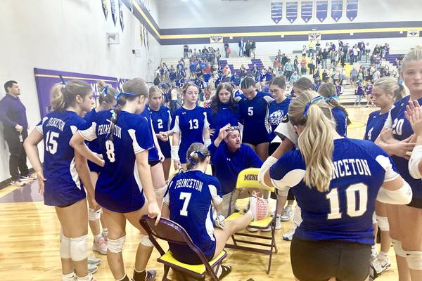Princeton seniors let it all hang out in win at Mendota 