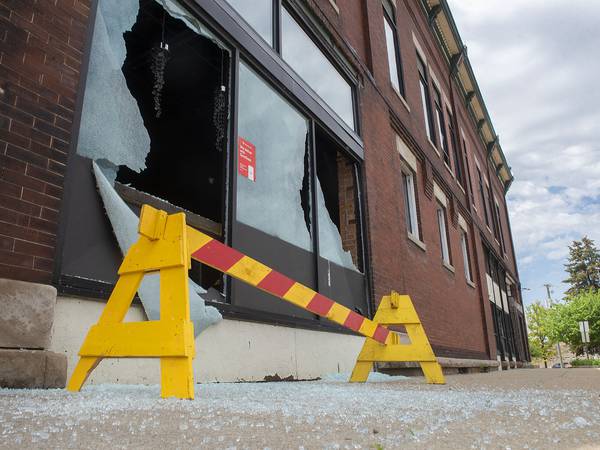 Police looking for person who smashed windows at former Rock Falls bar