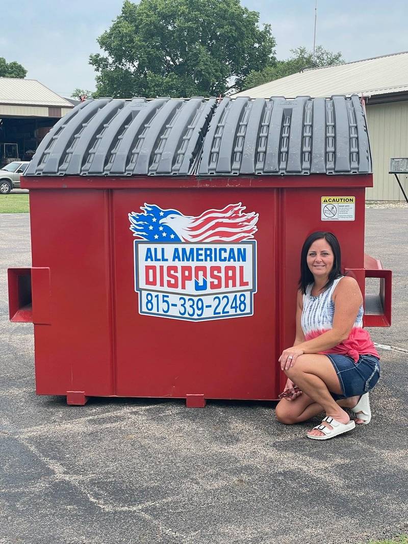 All American Disposal recently opened in Granville serving the Illinois Valley. It is family owned and operated by Mandy Burash.