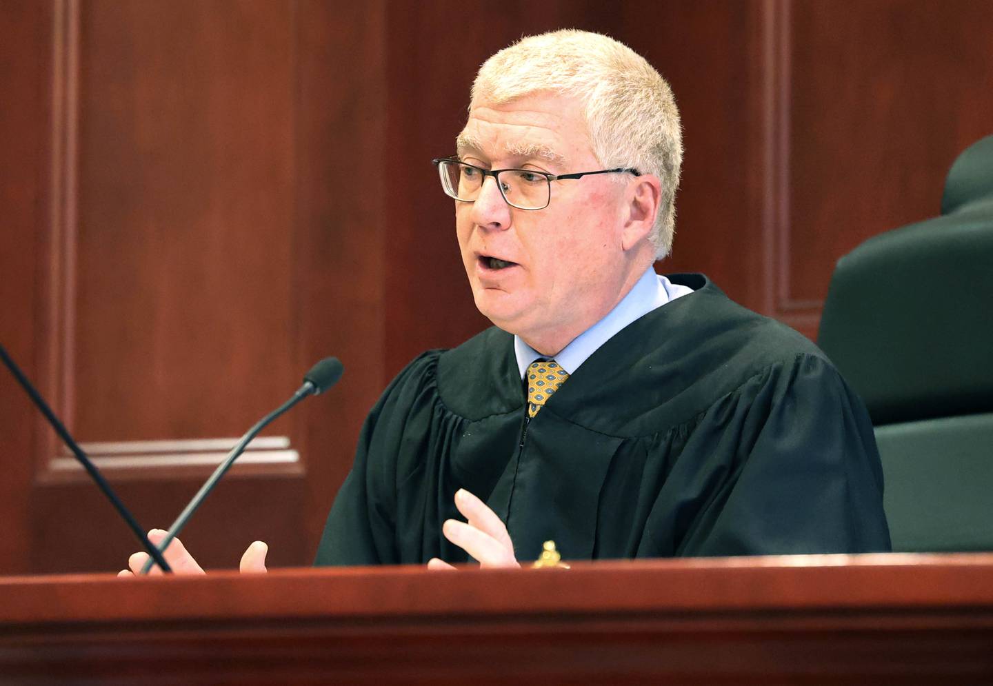 Circuit Court Judge Philip Montgomery shown here in this Shaw Local file photo Tuesday, Jan. 1, 2023, at the DeKalb County Courthouse in Sycamore.