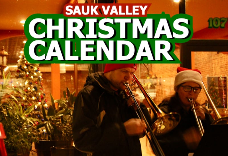 Sauk Valley Christmas Calendar.