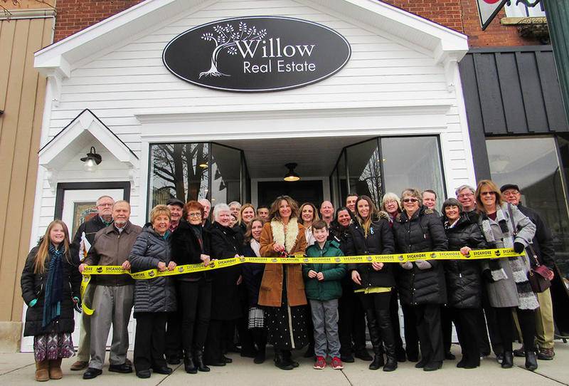 Willow Real Estate celebrates new location in Sycamore with ribbon