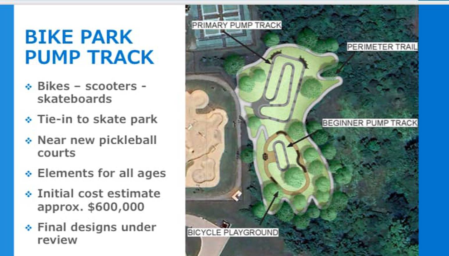 The 2025 McHenry Music Festival plans to fund a pump bike track, a beginners pump bike track and a bike/walking trail perimeter for the city of McHenry.